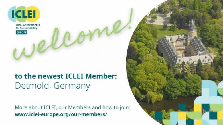 ICLEI welcomes new member, Detmold